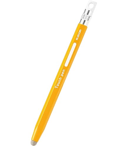 Amazon.co.jp: エレコム タッチペン 六角鉛筆型 子ども向け ストラップ